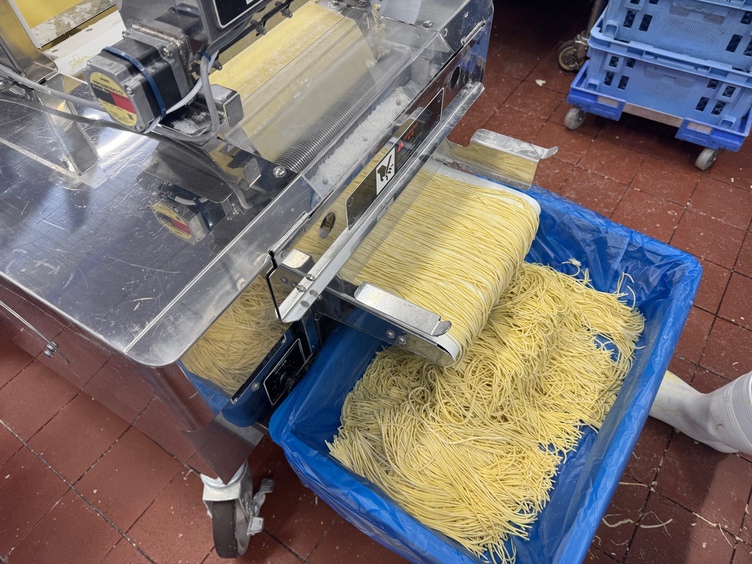 自家製麺の製造
